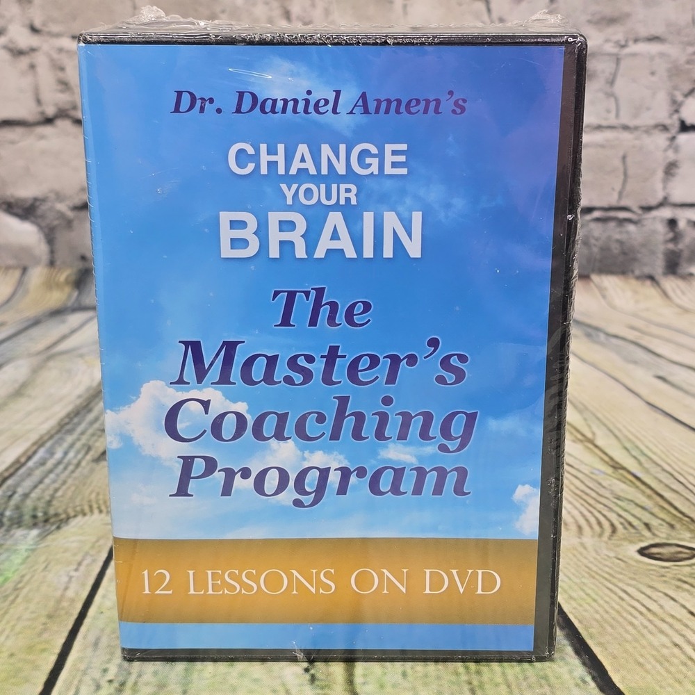 Dr Daniel‎ Amen Brain Box X + Change Your Brain Coaching Program DVD Sets - NEW - Picture 7 of 9